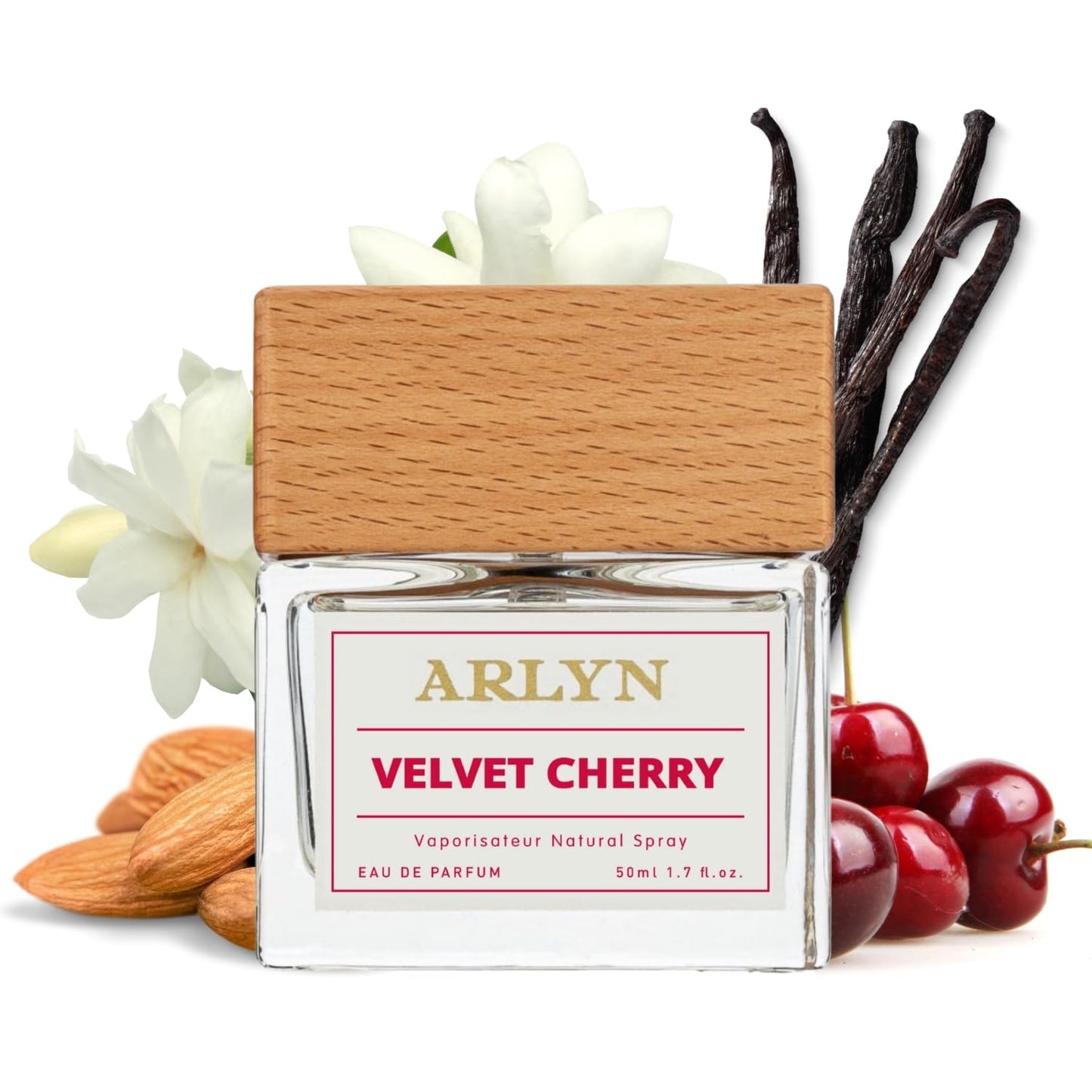 ARLYN Velvet Cherry Eau De Parfum Inspired by Tom.F Lo.st Ch.rry, Long-Lasting Perfume for Men and Women, Vegan & Eco-Conscious with Clean Beauty & Personal Care ARLYN BY BELLEVUE PARFUMS