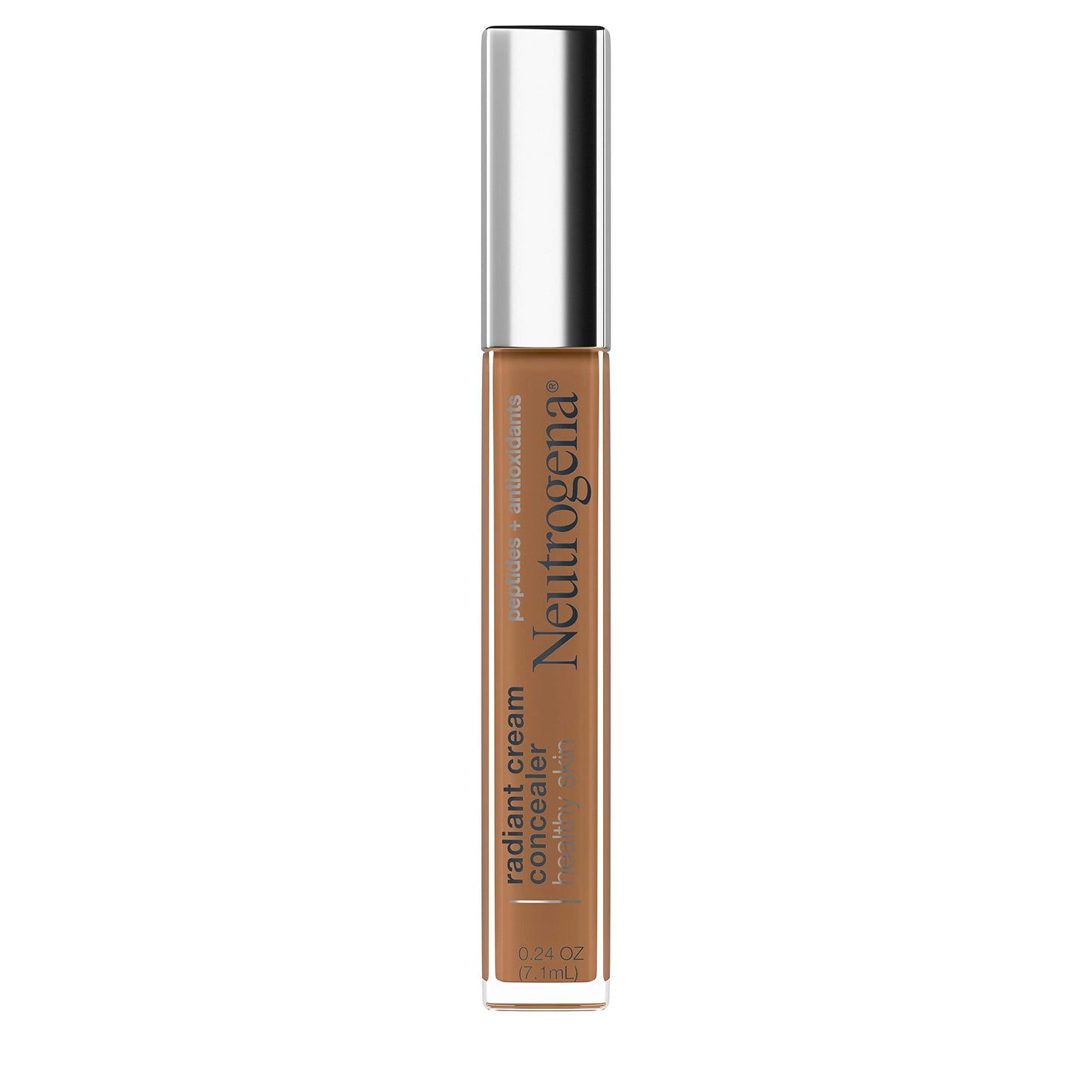 Neutrogena Healthy Skin Radiant Brightening Cream with Peptides & Vitamin E Antioxidant, Lightweight Perfecting Concealer, Non-Comedogenic, Mocha Beauty & Personal Care Neutrogena