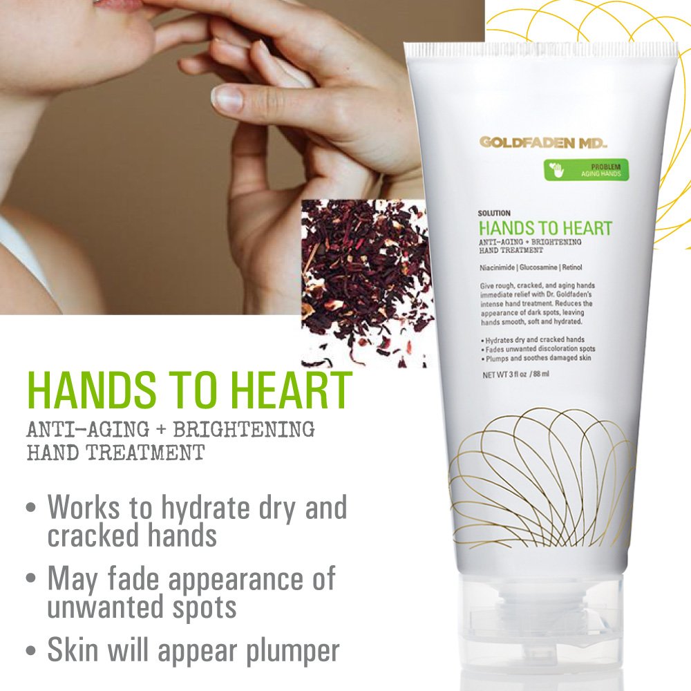 GOLDFADEN MD Hands To Heart Oil of Grapefruit Anti-Aging + Brightening Hand Treatment 3 fl. oz. Beauty & Personal Care GOLDFADEN MD