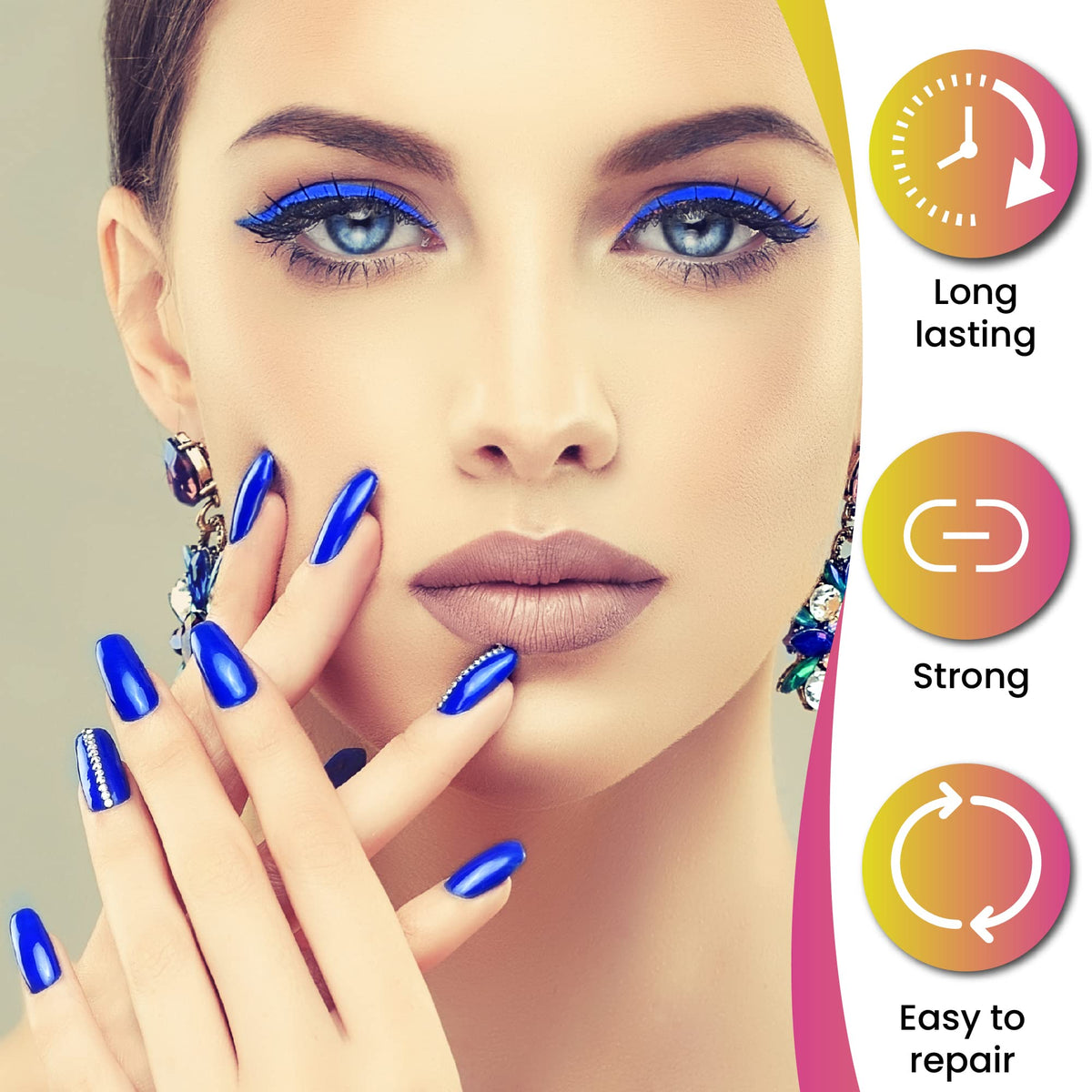 Mia Secret Nail Art Powder - Fabulous Collection (12 PC)