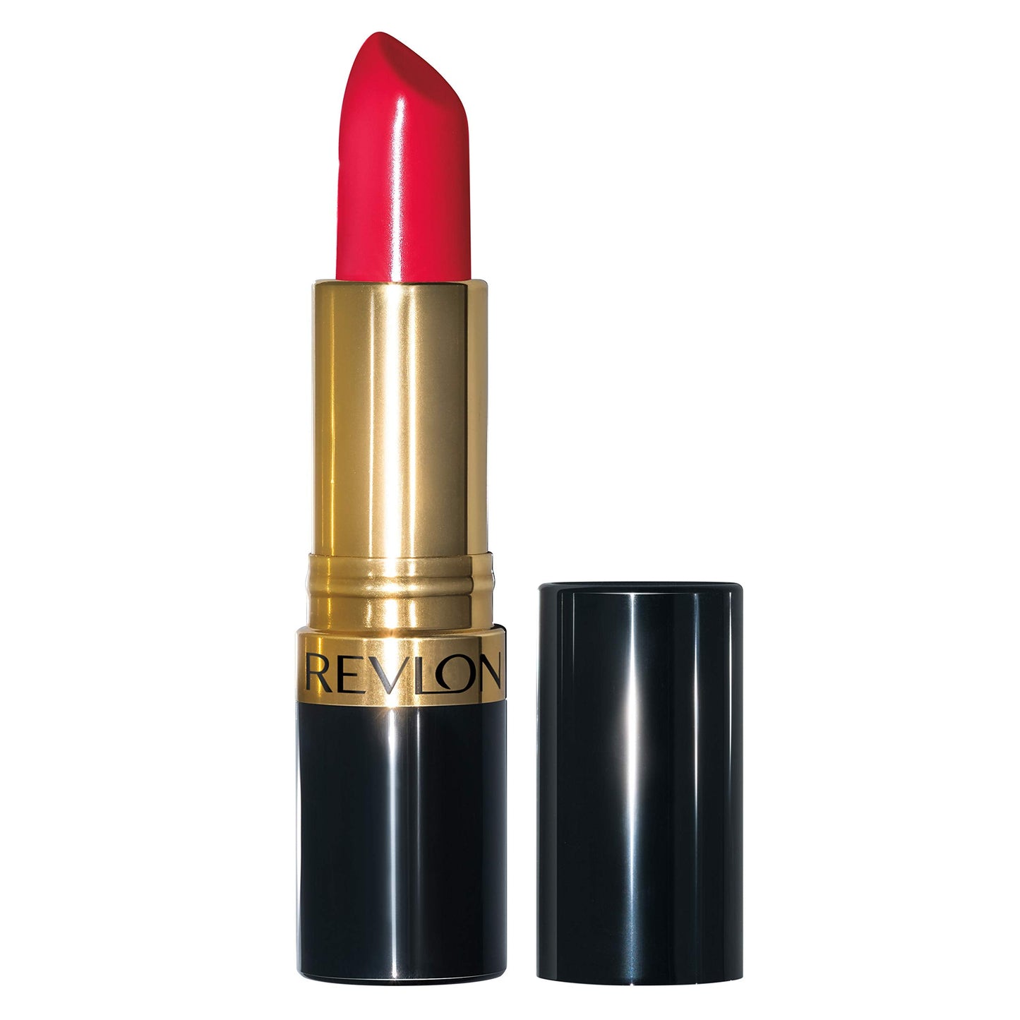 Revlon Super Lustrous Lipstick, Creamy Formula For Soft, Fuller-Looking Lips, Moisturized Feel, 730 Revlon Red, 0.15 oz Beauty & Personal Care REVLON