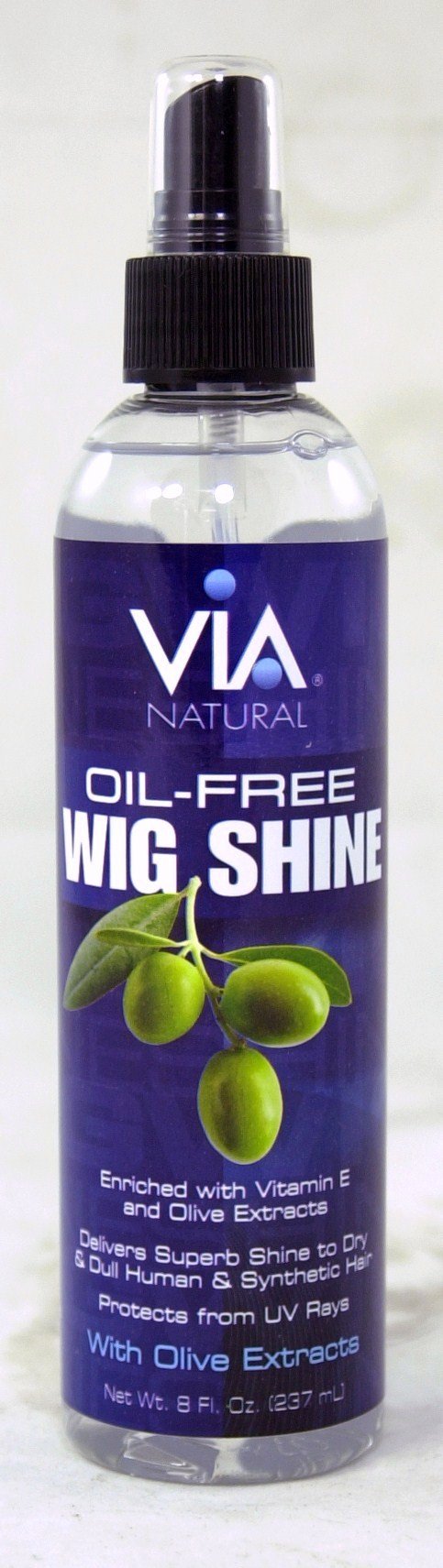 Via Natural Oil Free Wig Shine 2 Oz Beauty & Personal Care Via Natural