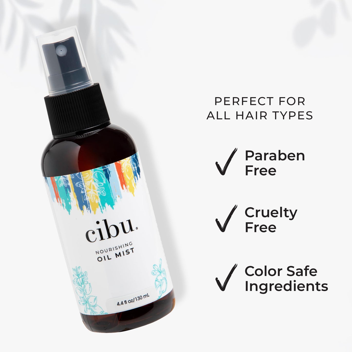 CIBU Nourishing Lightweight Oil Mist with Argan Oil for Hair Growth - Nourishing Treatment for Heat Protection and Leaves Hair Shiny, Soft Beauty & Personal Care CIBU