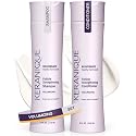 Keranique Volumizing Shampoo & Conditioner Set for Hair Repair, Growth & Thinning Hair Support - Keratin, Biotin, Menthol & Niacinamide, Lightweight Beauty & Personal Care Keranique