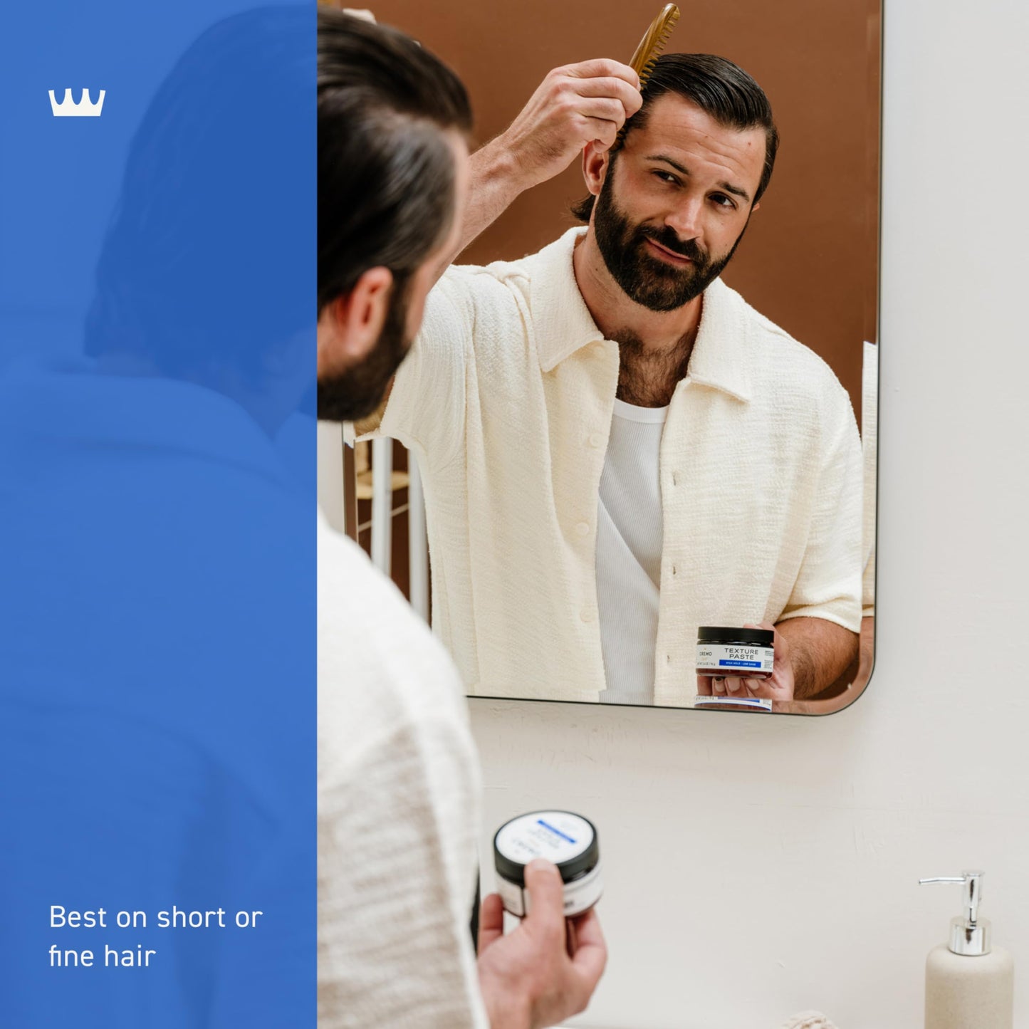 Cremo Hair Styling Texture Paste, Premium Barber Grade Texture Paste for Hair Styling, 3.4 Oz Beauty & Personal Care Cremo