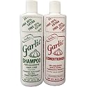 Nutrine Garlic Shampoo + Conditioner 20oz Combo Unscented Beauty & Personal Care Nutrine