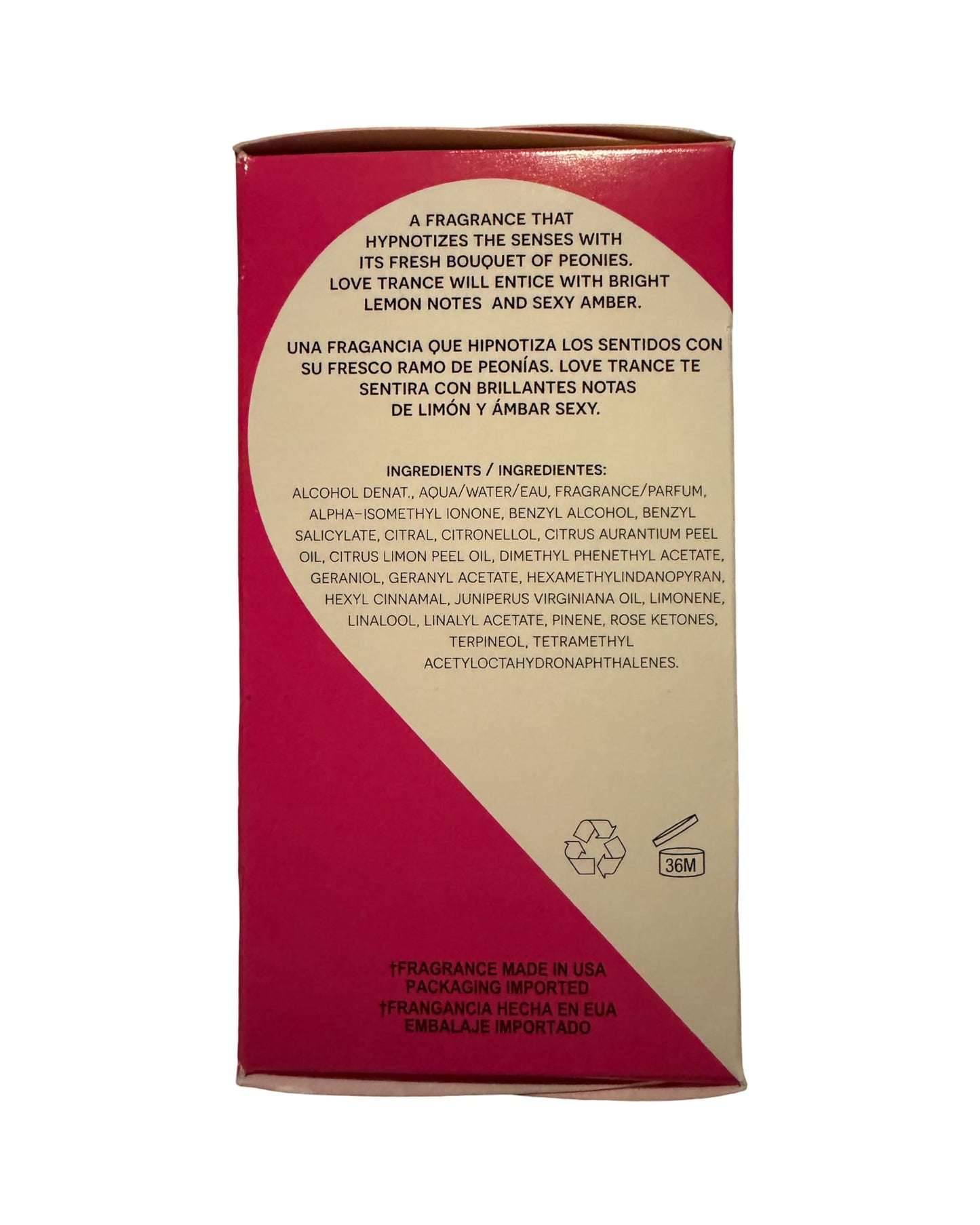 Love Trance women's designer perfume spray, 3.4 Fl Oz (Pack of 1) Beauty & Personal Care Love Trance