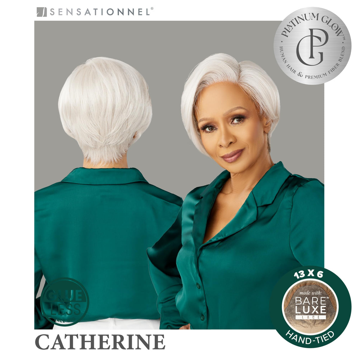 Sensationnel Platinum Glow 13x6 Wig-Catherine, ICYPEARL