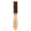 GranNaturals Barber Brush for Fades and Clipper Brush Cleaning - Boar Bristle Mini Slick Back Hairbrush Salon & Barber Accessory for Fades, Blades Beauty & Personal Care GranNaturals