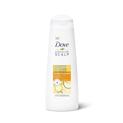 Dove DermaCare Scalp Anti Dandruff Shampoo for Dry and Itchy Scalp Dryness and Itch Relief Dry Scalp Treatment with Pyrithione Zinc 12 oz Beauty & Personal Care Dove