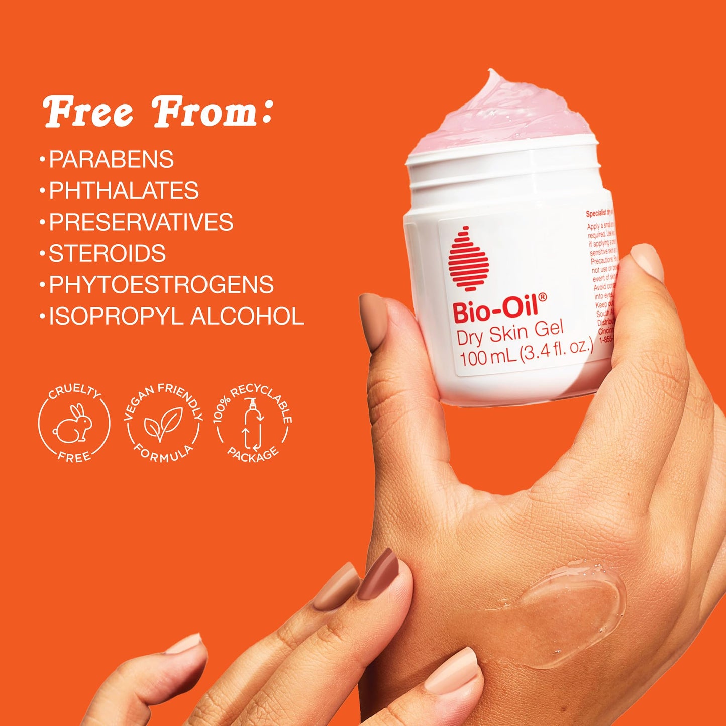 Bio-Oil Dry Skin Gel, Face and Body Moisturizer, Fast Absorbing Hydration, with Soothing Emollients and Vitamin B3, Non-Comedogenic, 6.7 Oz Beauty & Personal Care Bio-Oil