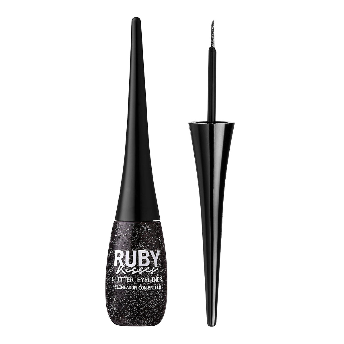 Ruby Kisses Eye Bling Glitter Eyeliner, Glitz N' Black Beauty & Personal Care Ruby Kisses