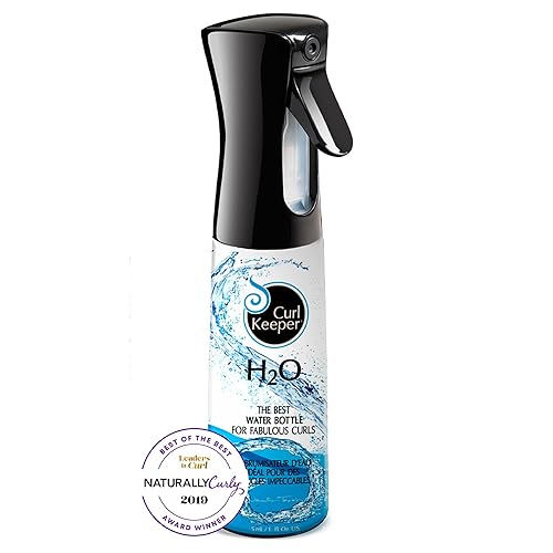 CURLY HAIR SOLUTIONS Curl Keeper H2O Water Bottle,12oz Beauty & Personal Care Curly Hair Solutions