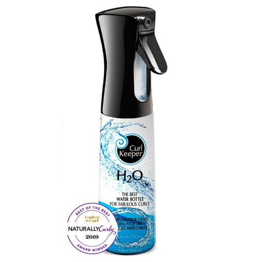 CURLY HAIR SOLUTIONS Curl Keeper H2O Water Bottle,12oz Beauty & Personal Care Curly Hair Solutions