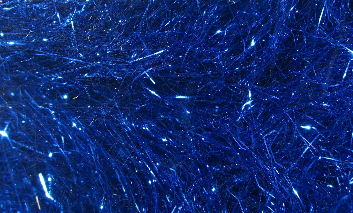 Hareline Fly Tying Ripple Ice Hair 4 inch #23 Blue Steely Beauty & Personal Care Hareline