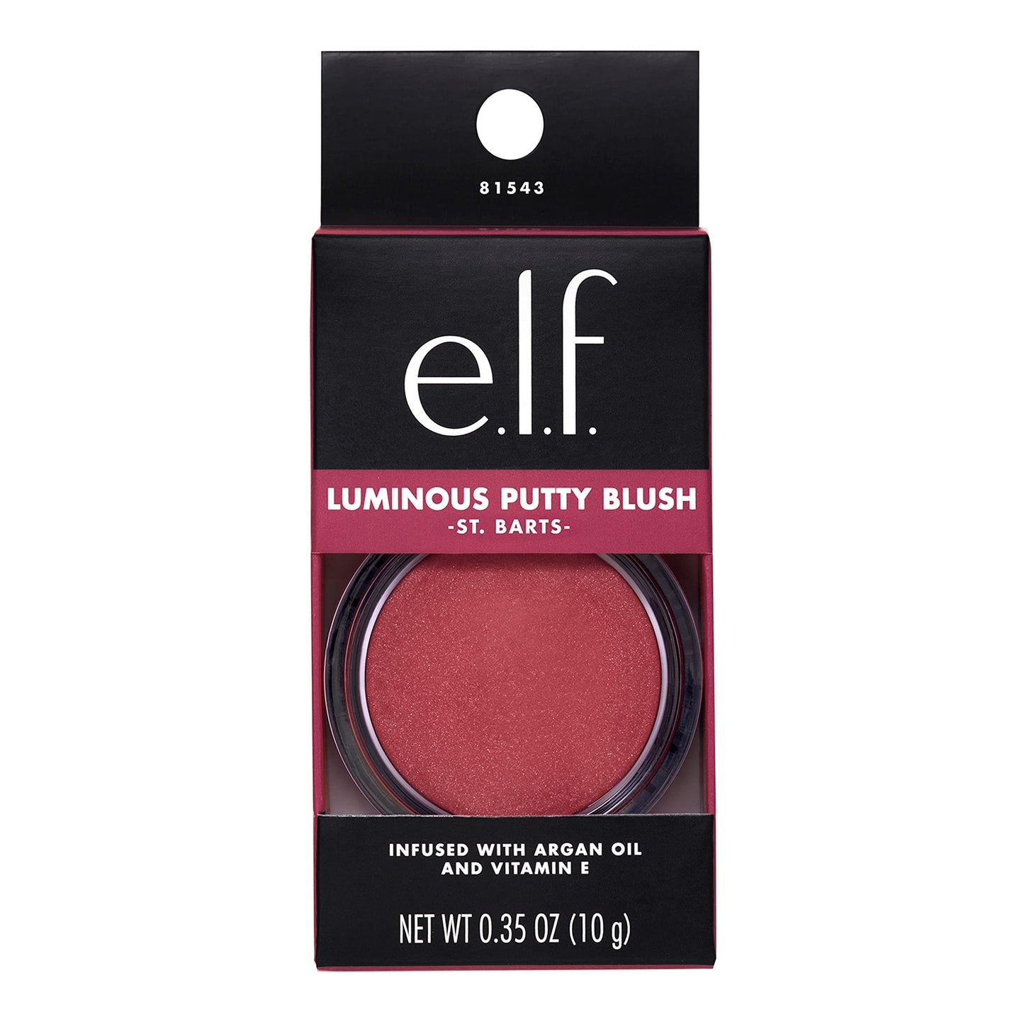e.l.f. Luminous Putty Blush, Putty-to-Powder, Buildable Blush With A Subtle Shimmer Finish, Highly Pigmented & Creamy, Vegan , St. Barts Beauty & Personal Care e.l.f.