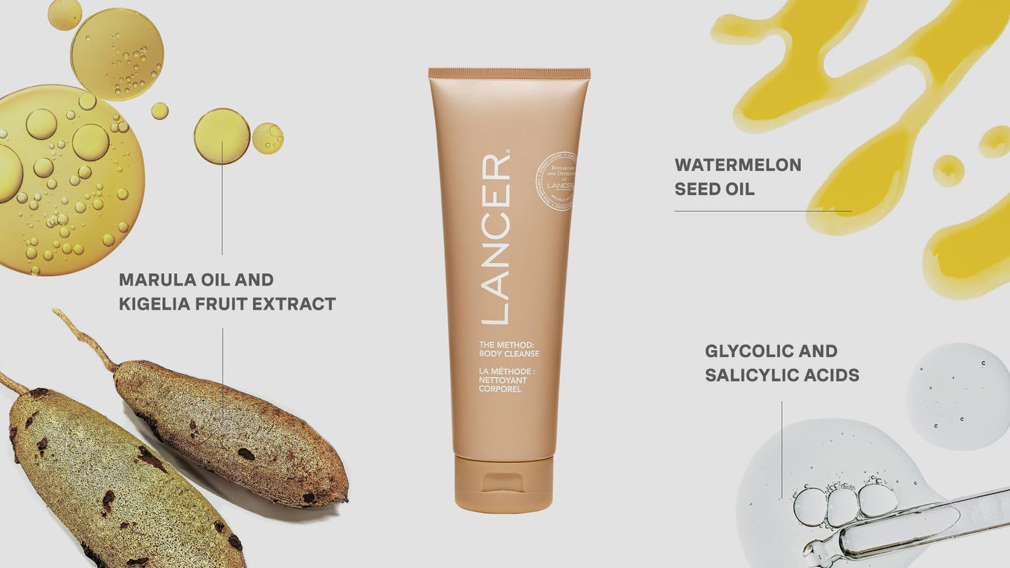 Lancer Skincare The Method: Body Cleanse, Daily Foaming Body Cleanser, 8.1 Fl Oz Beauty & Personal Care Lancer