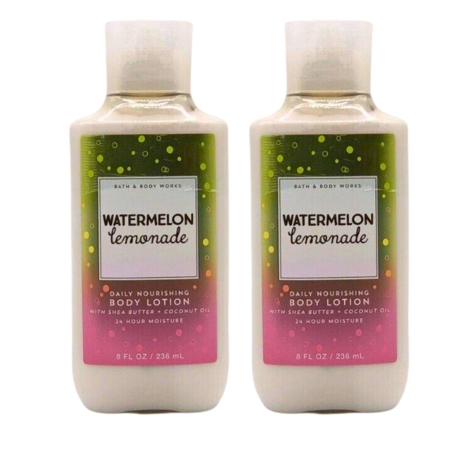 Bath and Body Works Body Lotion, Set of 2, 8oz Each (Watermelon Lemonade) Beauty & Personal Care Bath & Body Works