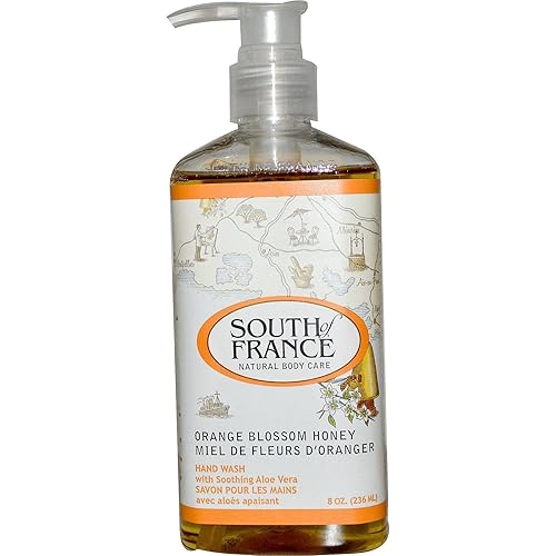 South of France Liquid Soap, Orange Blossom Honey, 8 Fluid Ounce Beauty & Personal Care South Of France