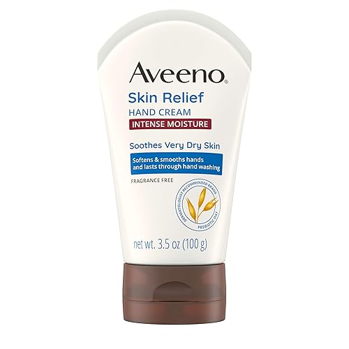 Aveeno Skin Relief Intense Moisture Hand Cream with Soothing Prebiotic Oat for Dry and Sensitive Skin Cream Softens & Smooths Hands & Lasts Through Beauty & Personal Care Aveeno