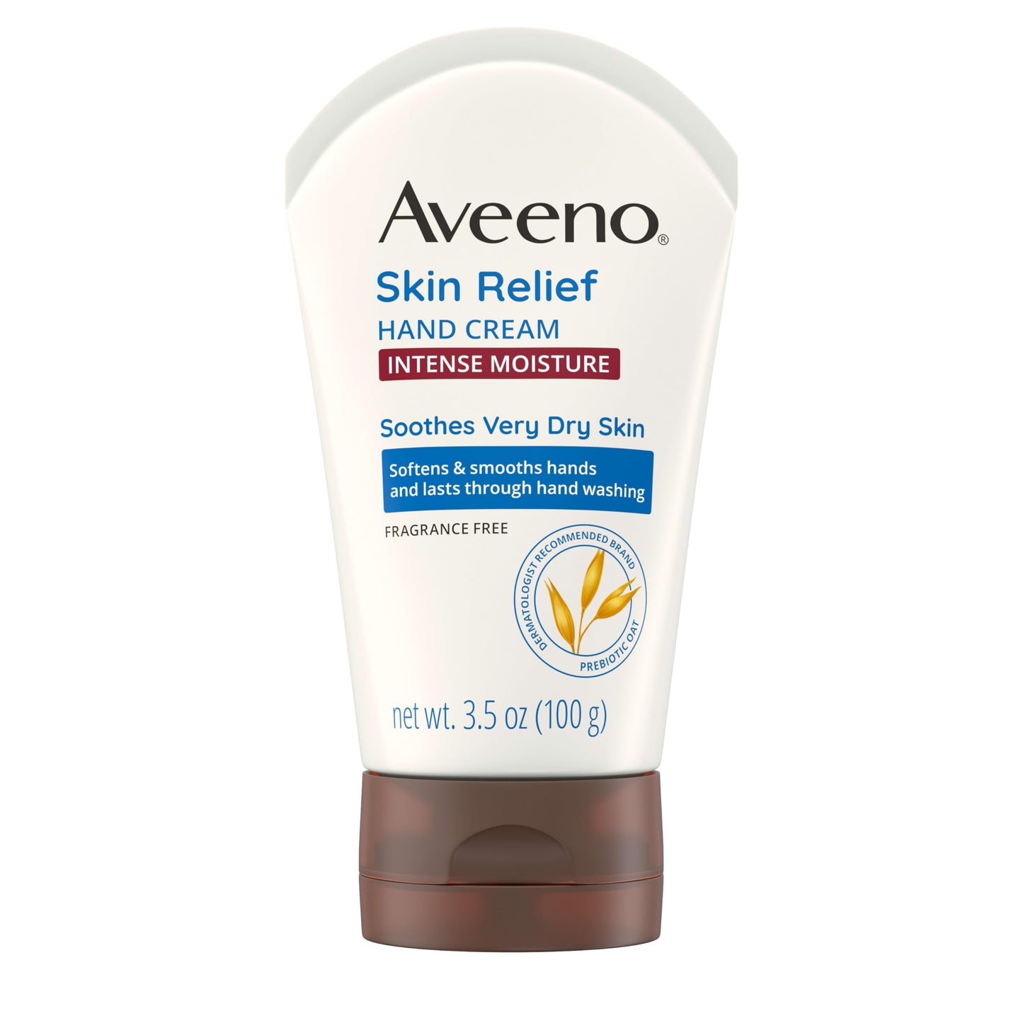 Aveeno Skin Relief Intense Moisture Hand Cream with Soothing Prebiotic Oat for Dry and Sensitive Skin Cream Softens & Smooths Hands & Lasts Through Beauty & Personal Care Aveeno