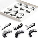 3d Russian Strip Lashes, D Curl Lash Strips, Natural False Lashes Mink, NaturalWispies Mink Eyelashes, Wispy Fake Lashes, Faux Mink Eyelashes Natural Beauty & Personal Care royaomis