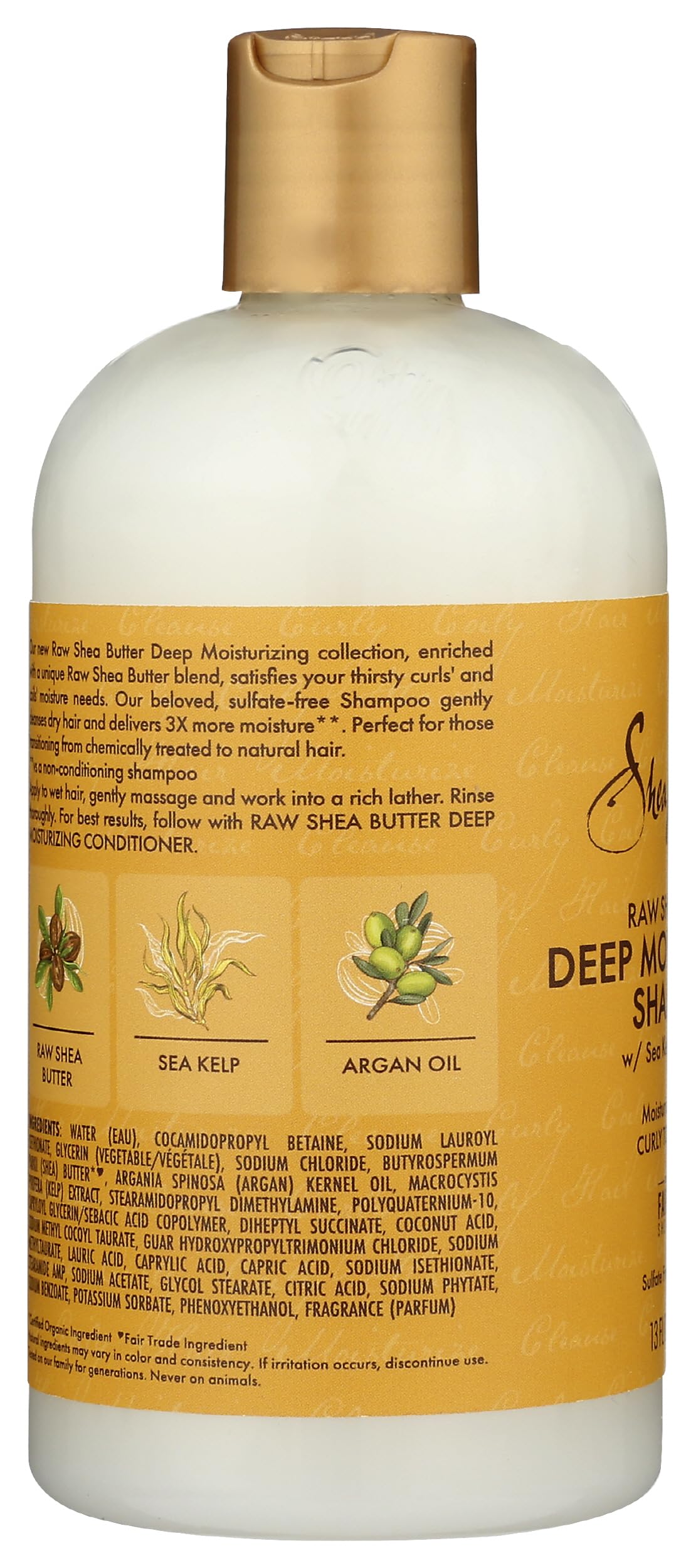 Shea Moisture Raw Shea Butter Moisture Retention Shampoo, 13 Ounce