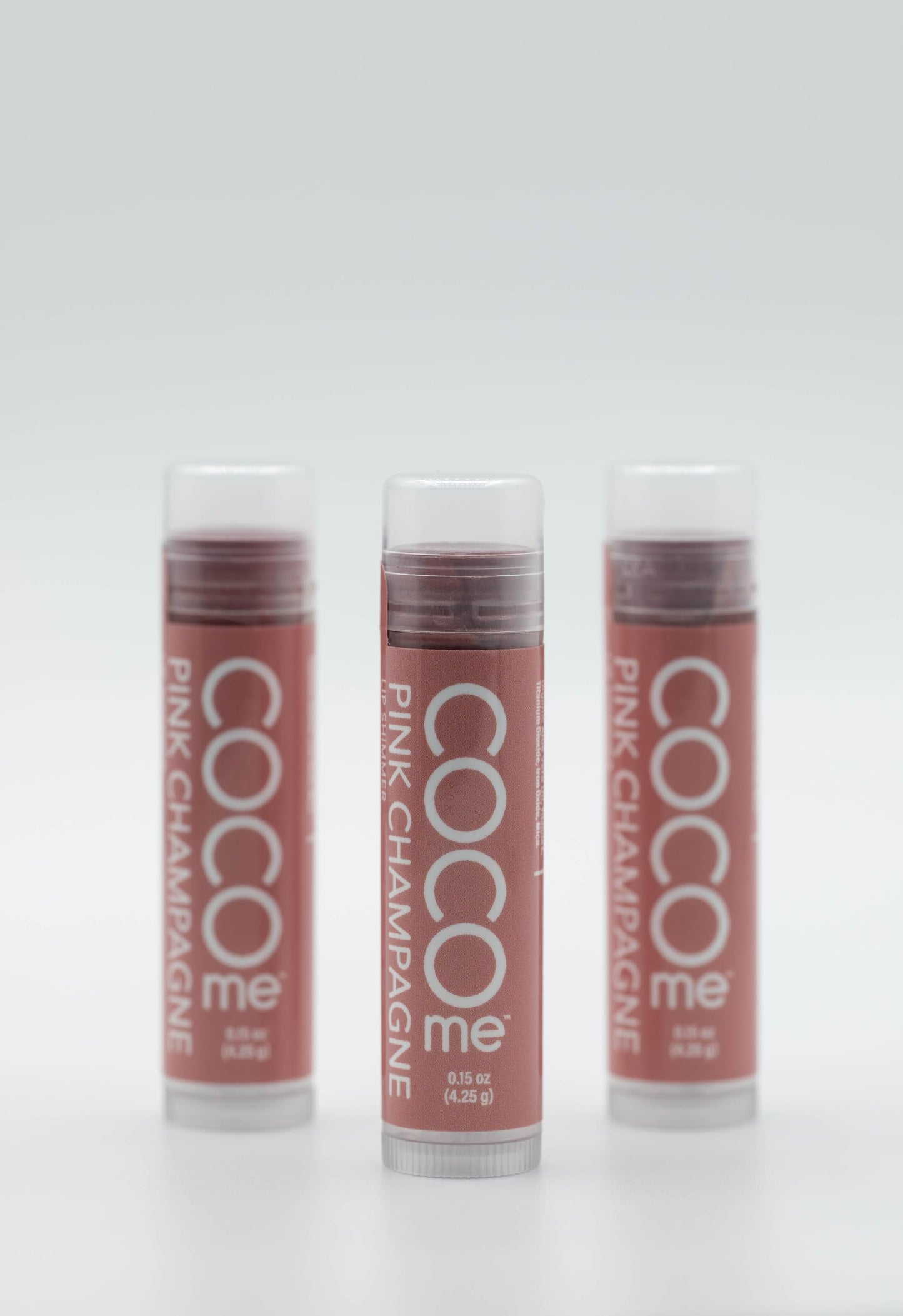 CocoMe Color Tinted Lip Balm (Pink Champagne) -All Natural Organic Coconut Oil and Beeswax for moisture and nourishment Beauty and Personal Care Coco Me