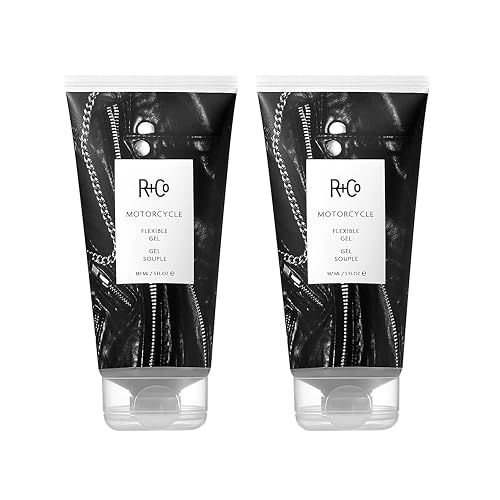 R+Co Motorcycle Flexible Gel - Hybrid Styling Gel with Flexible Hold & Wax-Like Shine - Heat Protectant, Volumizing Gel for Texture, Natural Finish Beauty & Personal Care R+Co