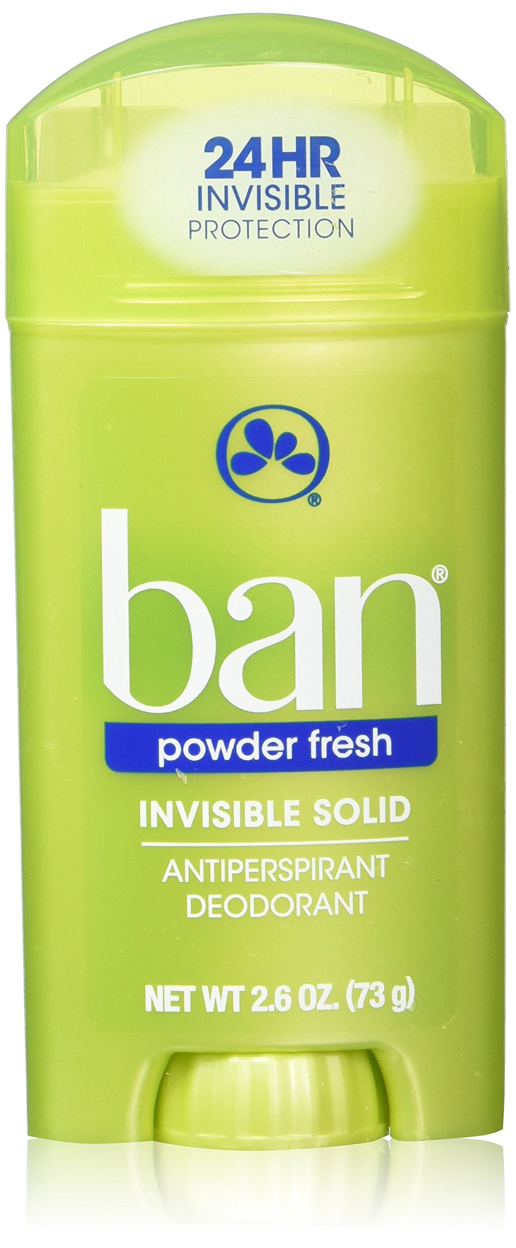 Ban Deodorant 2.6 Ounce Invisible Solid Powder Fresh (76ml) (2 Pack) Beauty and Personal Care Ban
