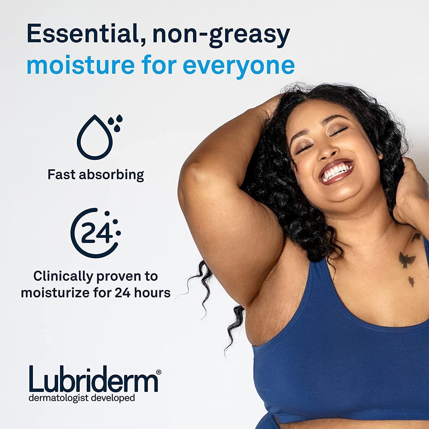 Lubriderm Daily Moisture Lotion For Normal To Dry Skin 6oz Pack of 3 Beauty & Personal Care Lubriderm