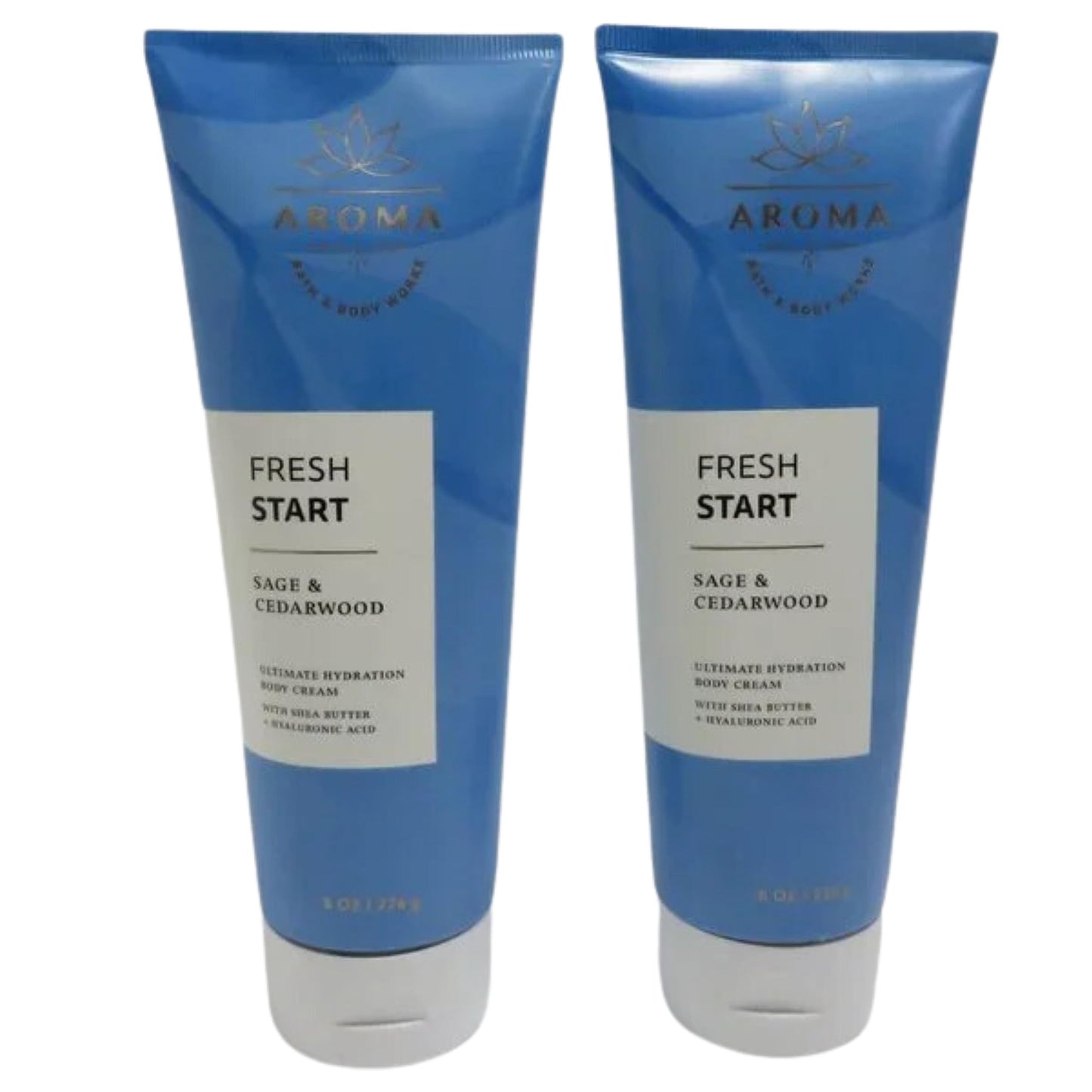 Bath & Body Works Ultimate Hydration Body Cream (Sage Cedarwood), 8.00 Ounce (Pack of 2) Beauty & Personal Care Bath & Body Works