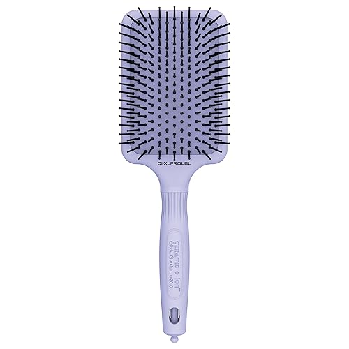 Olivia Garden Ceramic + Ion XL Pro Hair Brush, Blossom limited edition Beauty & Personal Care Olivia Garden