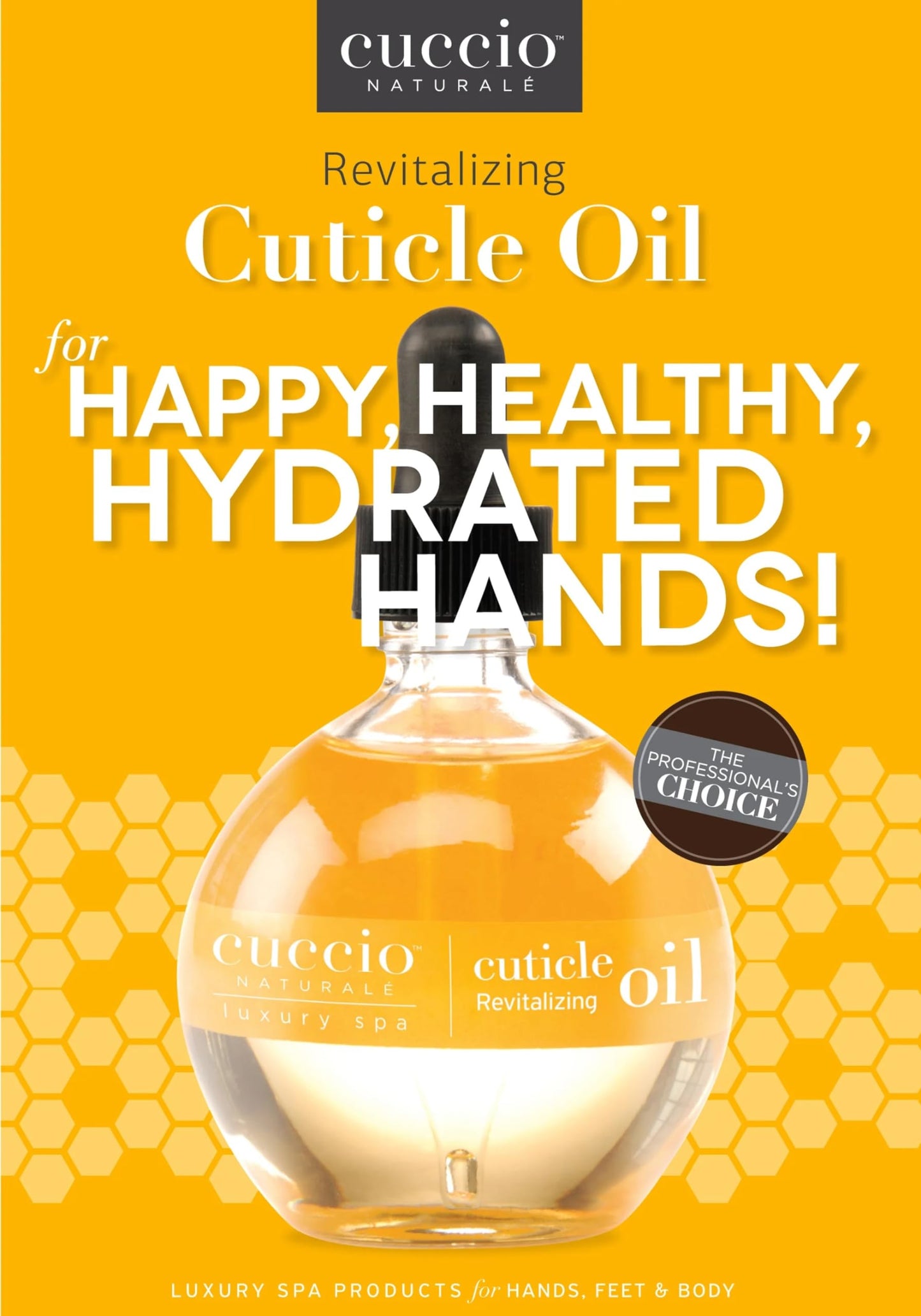 Cuccio Revitalize Cuticle Oil, Milk and Honey,Super-Penetrating - Nourish, Soothe & Moisturize 2.5 Ounce (2) Beauty & Personal Care Cuccio