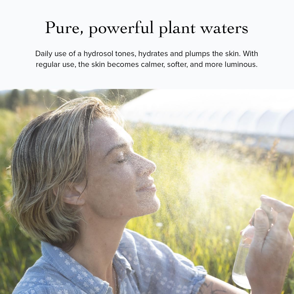 evanhealy Rose Geranium HydroSoul - Copper Distilled Hydrosol - Gentle, Astringent Organic Facial Tonic - Balancing Face Toner for Dry, Oily Beauty and Personal Care evanhealy