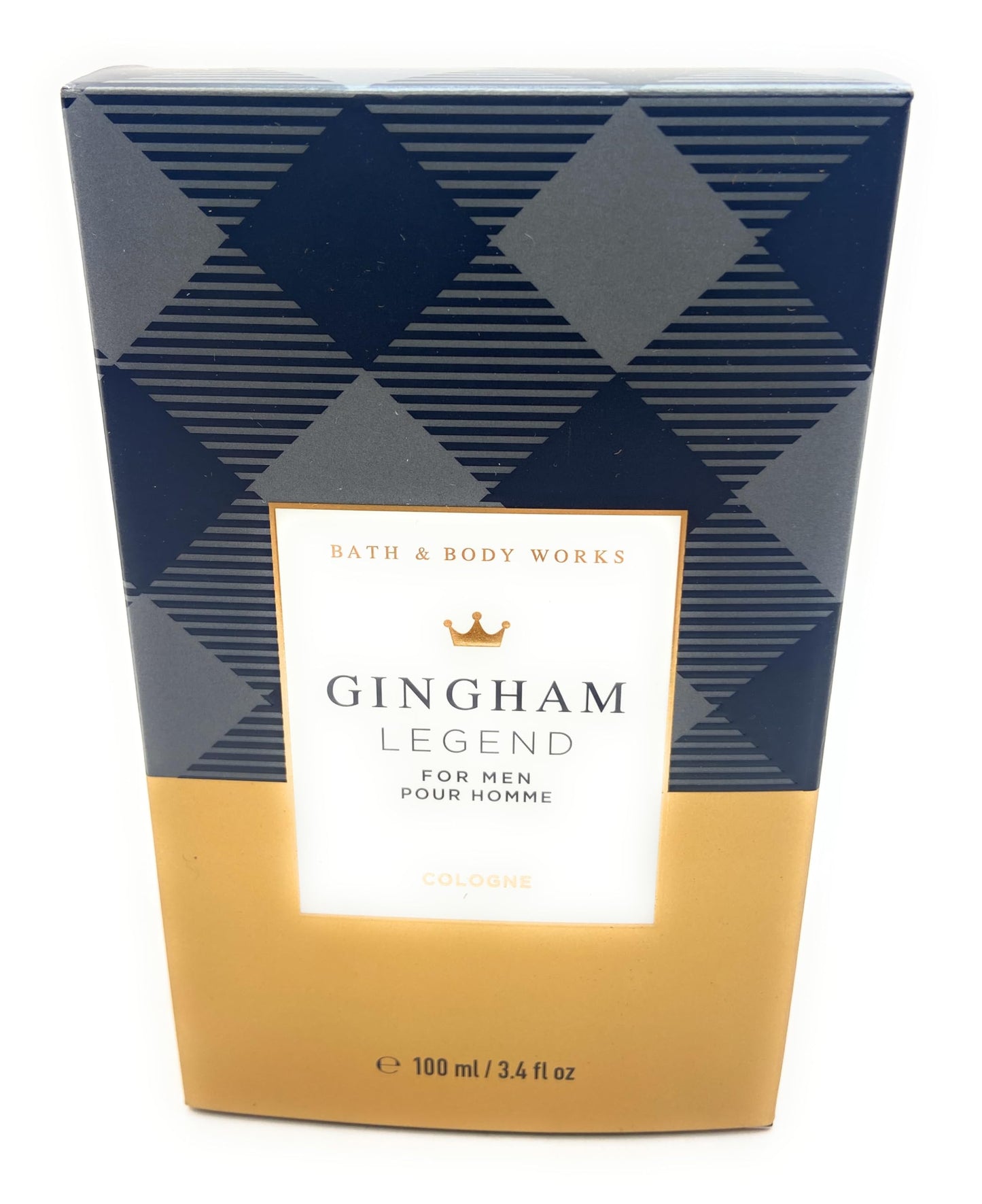 Bath and Body Works Gingham Legend Cologne For Men 3.4 Fluid Ounce Spray Beauty & Personal Care Bath & Body Works