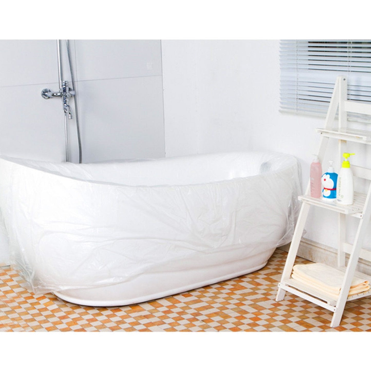 TFY Ultra Large Disposable Film Bathtub Bag for Salon, Household and Hotel Bath Tubs (78 inch x 47 inch) - 5 Pieces Beauty & Personal Care TFY