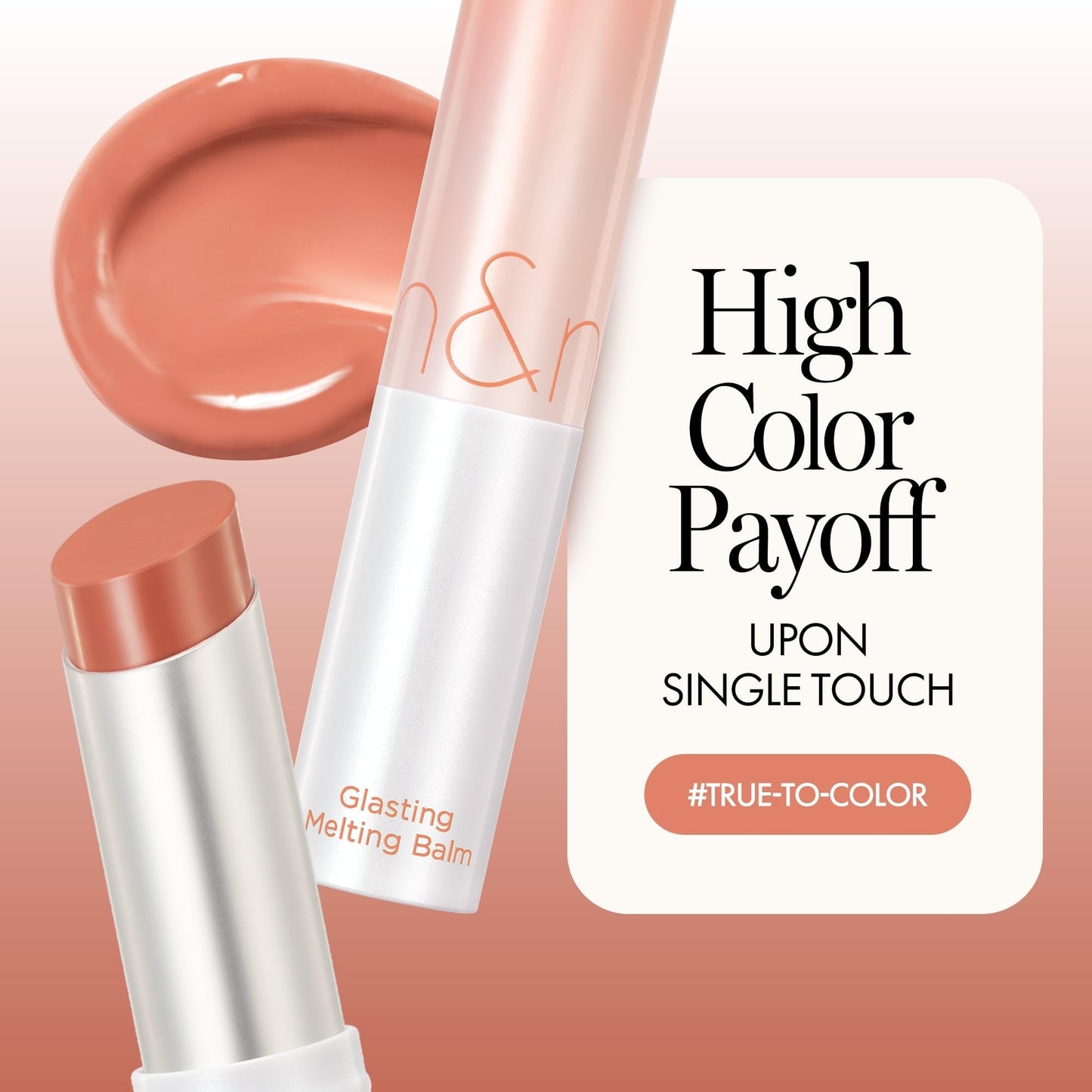 rom&nd Glasting Melting Balm - High-Shine, Hydrating Tinted Lip Balm - Buildable Gloss & Vegan Formula - Korean Glossy Lip Balm with Shea Butter 0.12 Beauty and Personal Care rom&nd