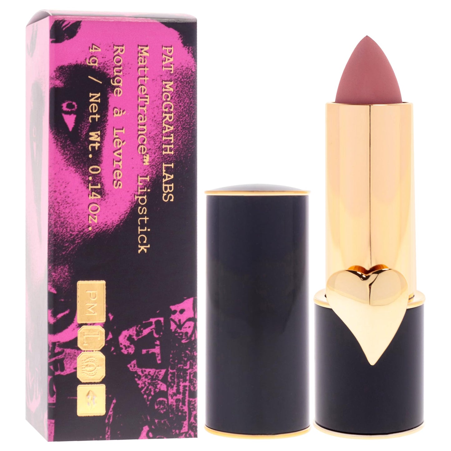 MatteTrance Heart Charm Lipstick - 108 1995 by Pat Mcgrath Labs for Women - 0.14 oz Lipstick Beauty & Personal Care Pat McGrath Labs