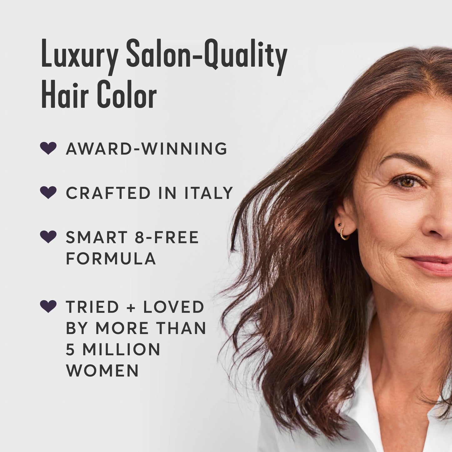 Madison Reed Radiant Hair Color Kit - 6.5NNA Medium Neutral Brown (Sondrio), Permanent Hair Dye for Resistant Grays, 100% Gray Coverage | PPD-Free Beauty & Personal Care Madison Reed
