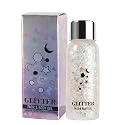 JUDEWY Body Glitter Gel, Face Glitter Body Glitter Glitter Liquid Eyeshadow, Face Hair Nail Glitter, Holographic Makeup Festival Glitter Makeup (01) Beauty & Personal Care JUDEWY