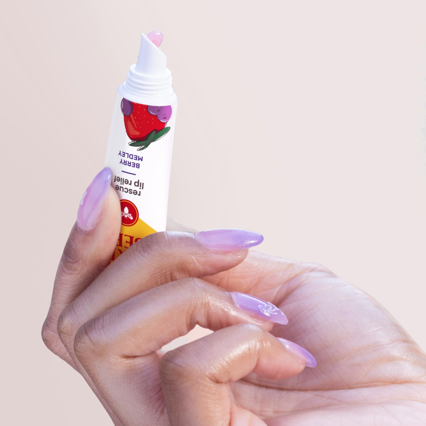 Burt's Bees Rescue Lip Relief, Watermelon & Berry Medley, Hydrating Lip Balm for Dry Cracked Lips, with Responsbily Sourced Beeswax and Shea Butter Beauty & Personal Care Burt's Bees