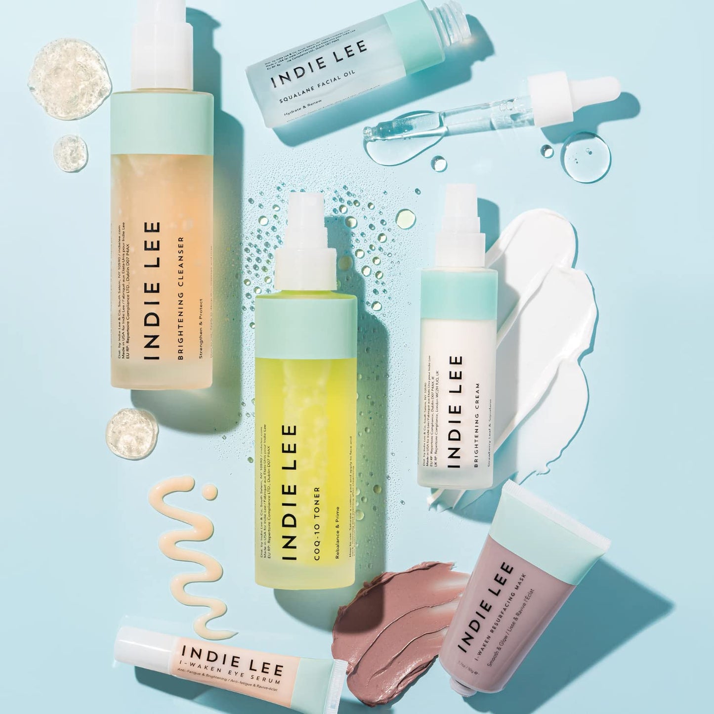 Indie Lee Brightening Cream - Centella Asiatica & Strawberry Leaf Extract for a Radiant, Antioxidant Plumping Cream - Moisturizing Face Cream Beauty & Personal Care Indie Lee