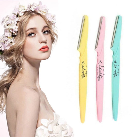 6 Razors Eyebrow Razor Hair Shaver Trimmer Multipurpose For Facial Dermaplaning Eyebrow Hairs Trimmer Shaver For Microblading Permanent makeup Beauty and Personal Care Woohoo Tattoo