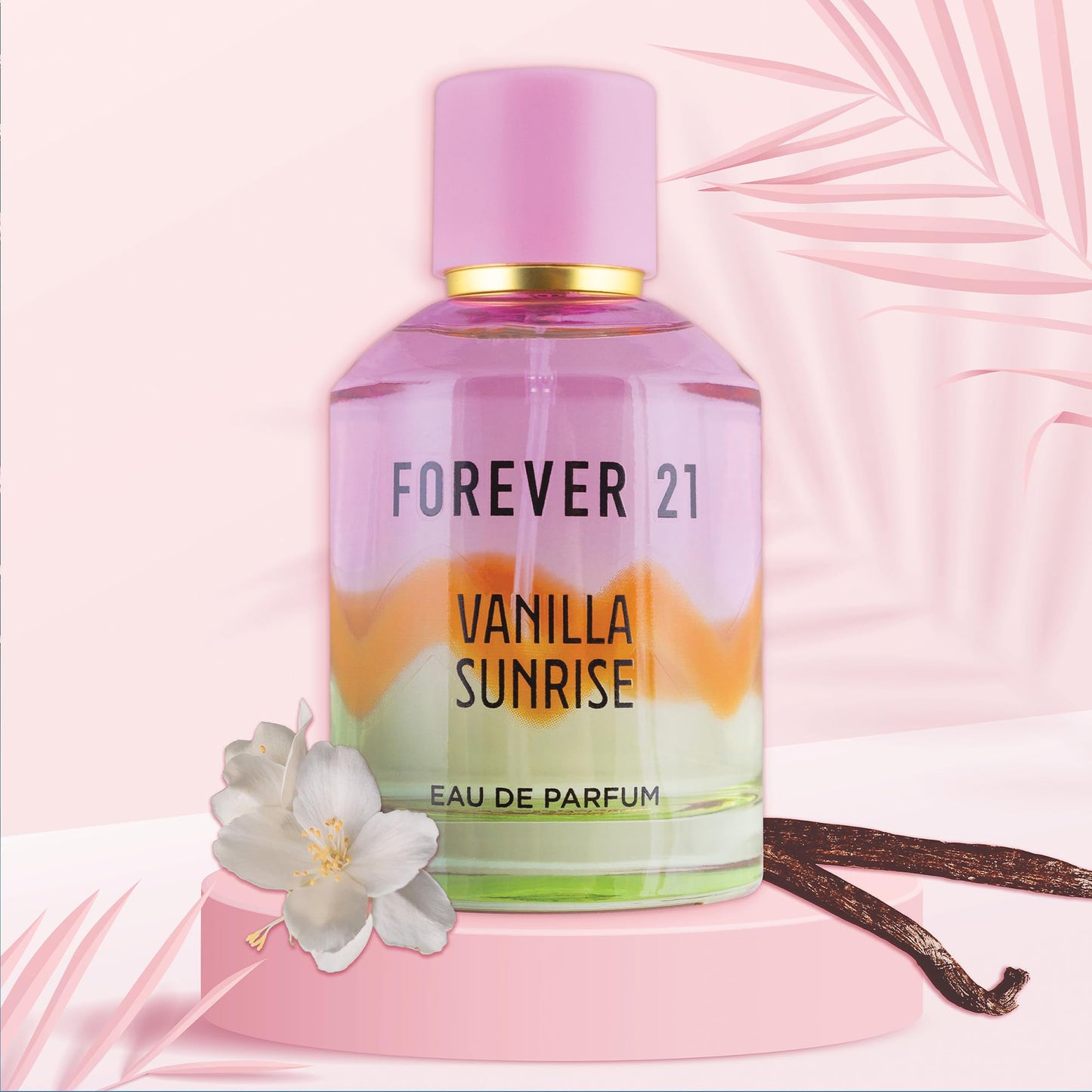 Forever 21 Vanilla Sunrise 3.4 Fl. Oz. EDP + Vanilla Sunrise 8 Fl. Oz. Body Mist Bundle Beauty & Personal Care Forever 21