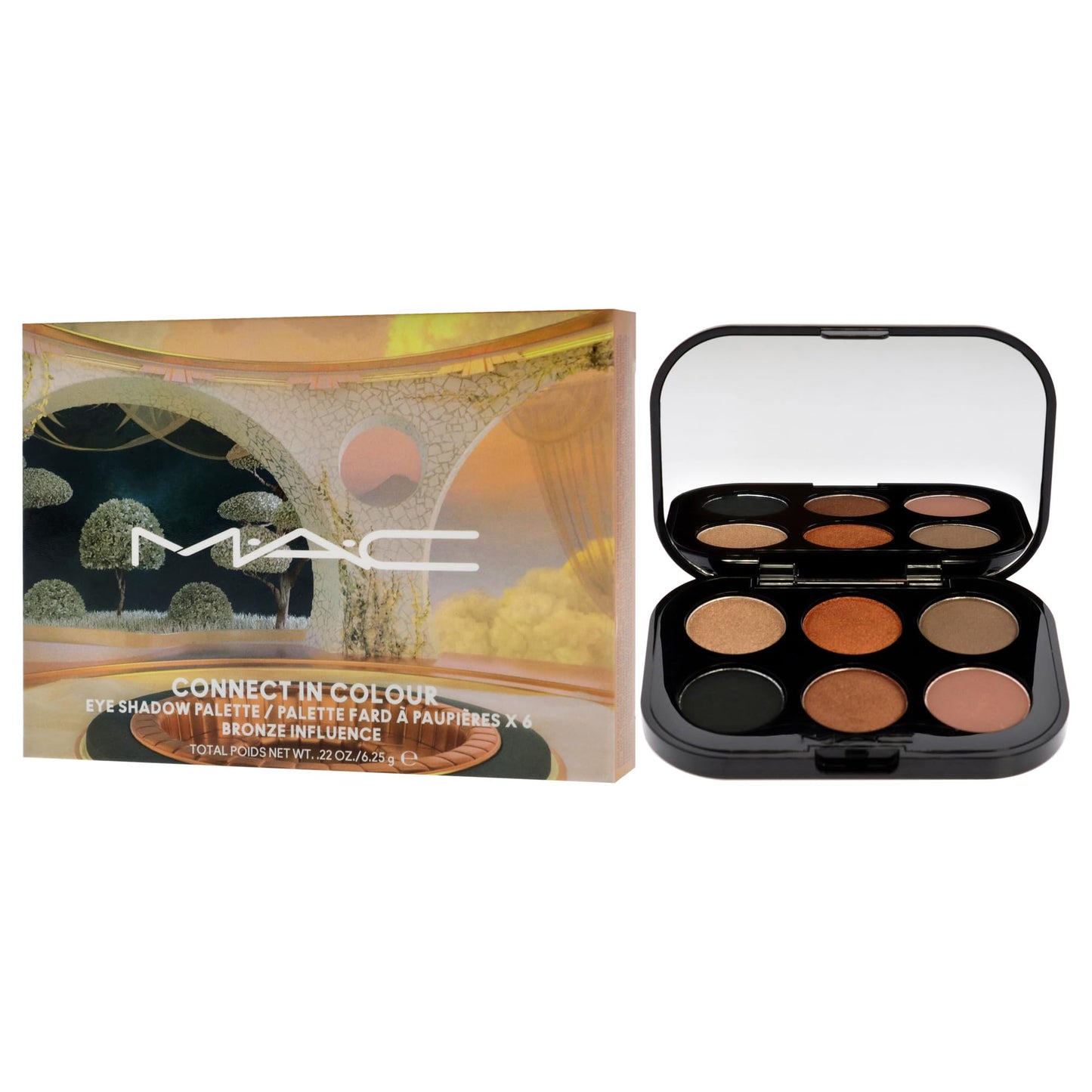 Connect In Colour Eye Shadow Palette - Bronze Influence by MAC for Women - 0.22 oz Eye Shadow Beauty & Personal Care MAC