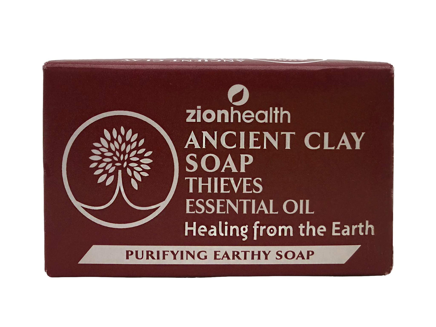 Zion Health Ancient Clay Natural Soap Grave Robber Oil 6 oz Bar Soap Beauty & Personal Care Zion Health