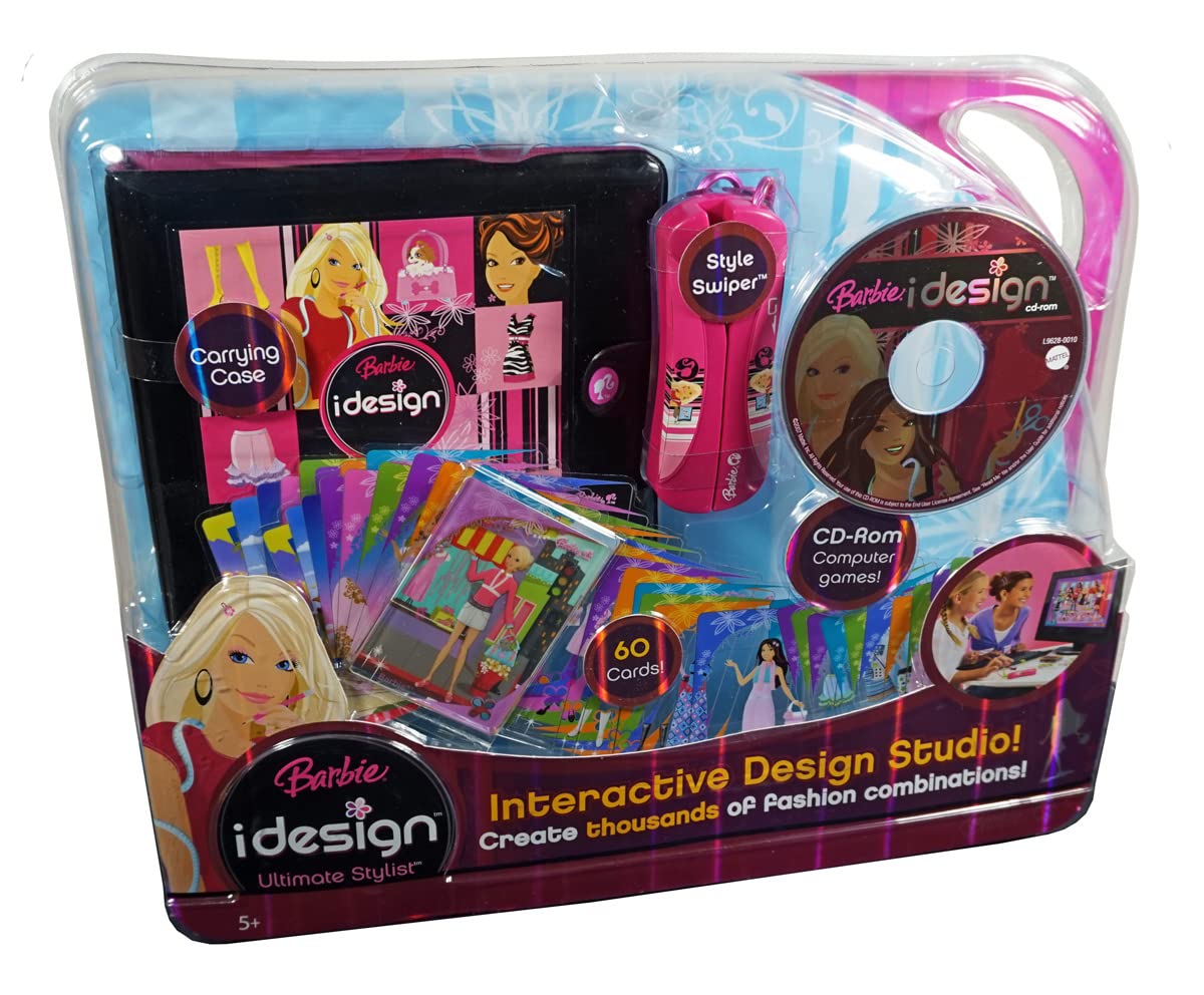 Barbie iDesign Ultimate Stylist Cards and CD-ROM Beauty & Personal Care Mattel