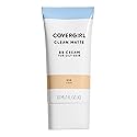 COVERGIRL - Clean Matte BB Cream, Oil-Free, Long-Lasting, Sensitive Skin, Lightweight, 100% Cruelty-Free Beauty & Personal Care COVERGIRL