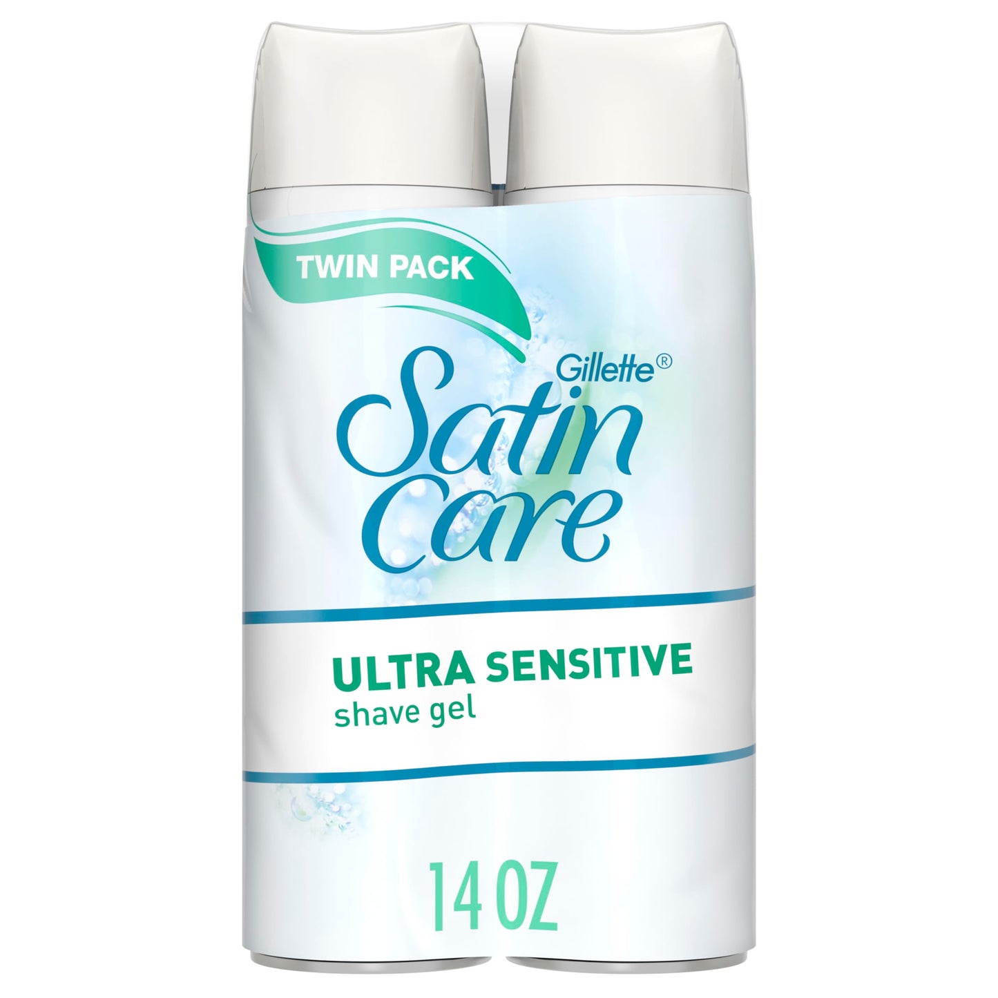 Gillette Satin Care Ultra Sensitive Shave Gel for Women, Pack of 2, 7oz Each, Frangrance Free Beauty and Personal Care Gillette Venus Default Title